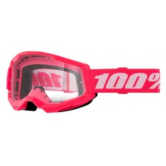 100% STRATA 2 PROZORNA MOTOKROS OČALA PINK